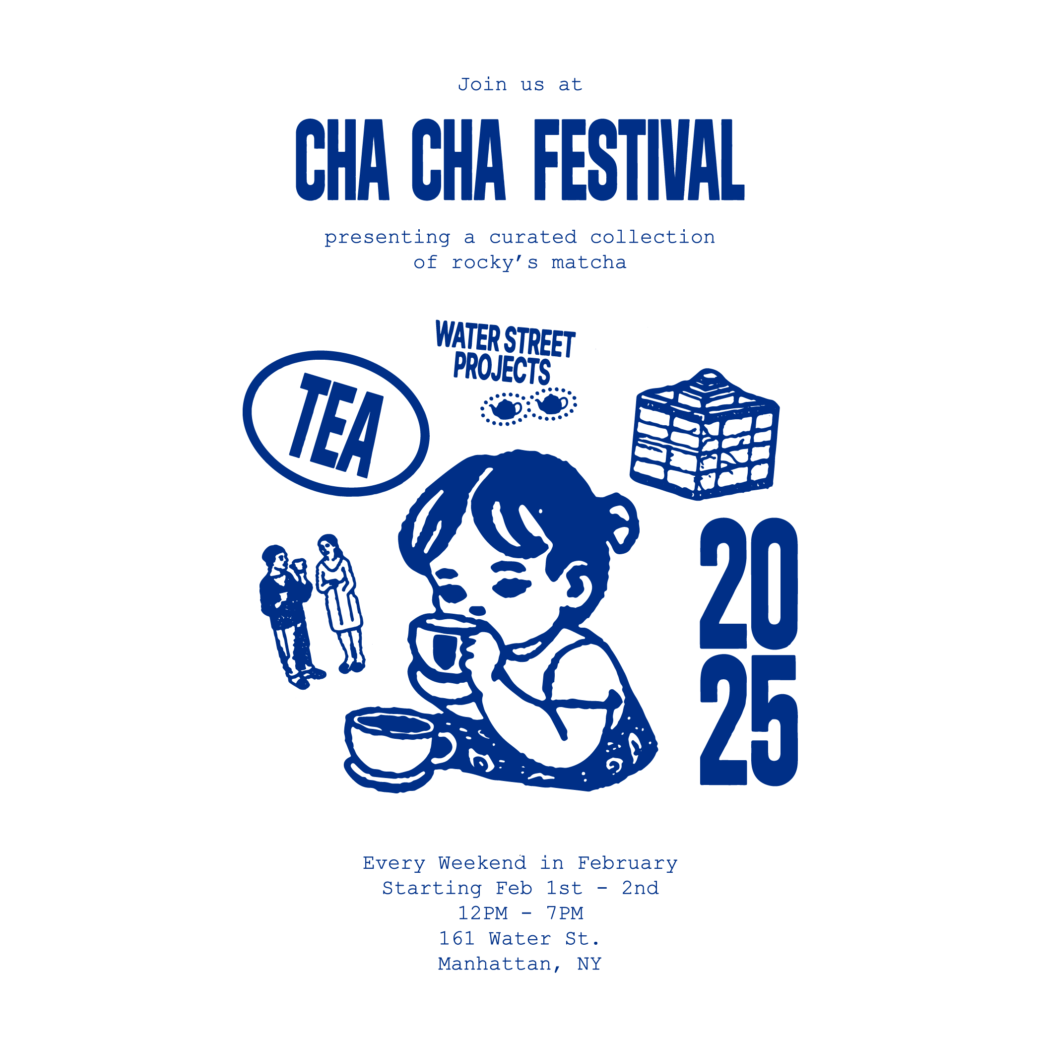 Rocky's Matcha + Cha Cha Festival